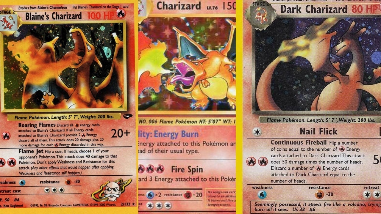 25 Best Charizard Pokemon Cards - Price Guide & Values