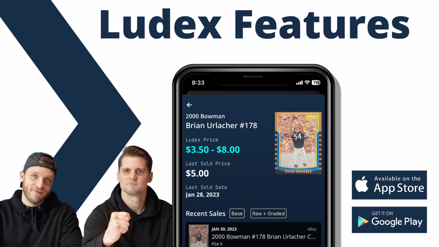 Ludex Card Scanner App Features LUDEX
