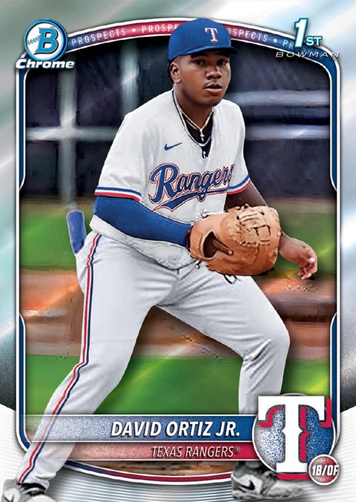 David Ortiz Jr. 1st Bowman Chrome