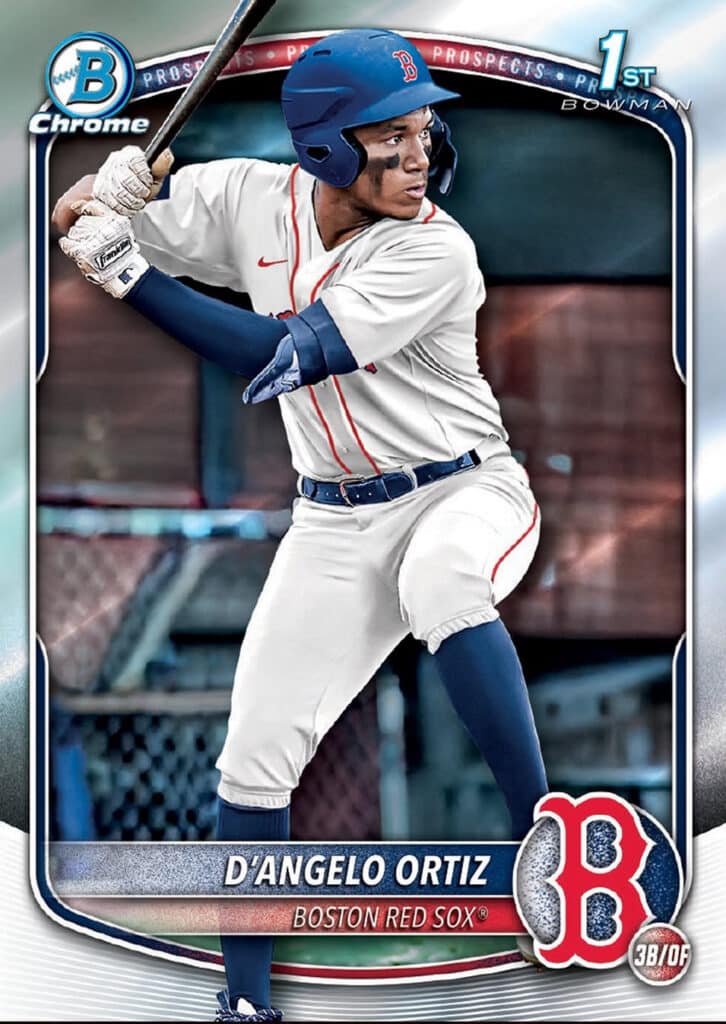 D'angelo Ortiz 1st Bowman Chrome