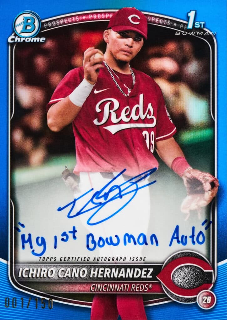 Ichiro Cano Hernandez 1st Bowman Auto