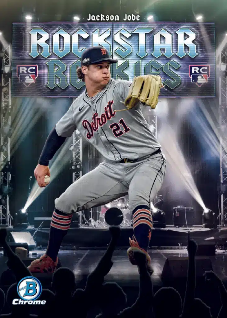 Cards To Look For In 2025 Bowman Baseball 3 Jackson Jobe Rockstar Rookies