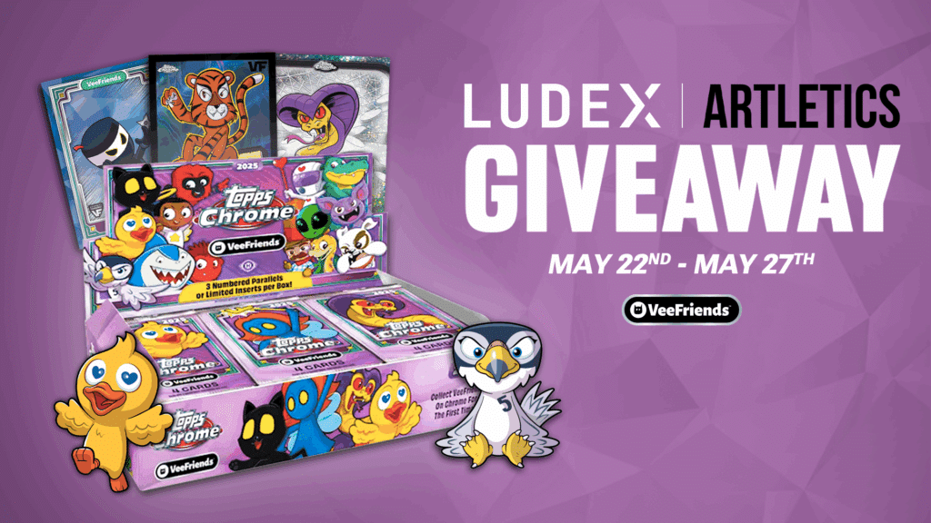 Artletics x Ludex VeeFriends Topps Chrome Hobby Box Giveaway | LUDEX