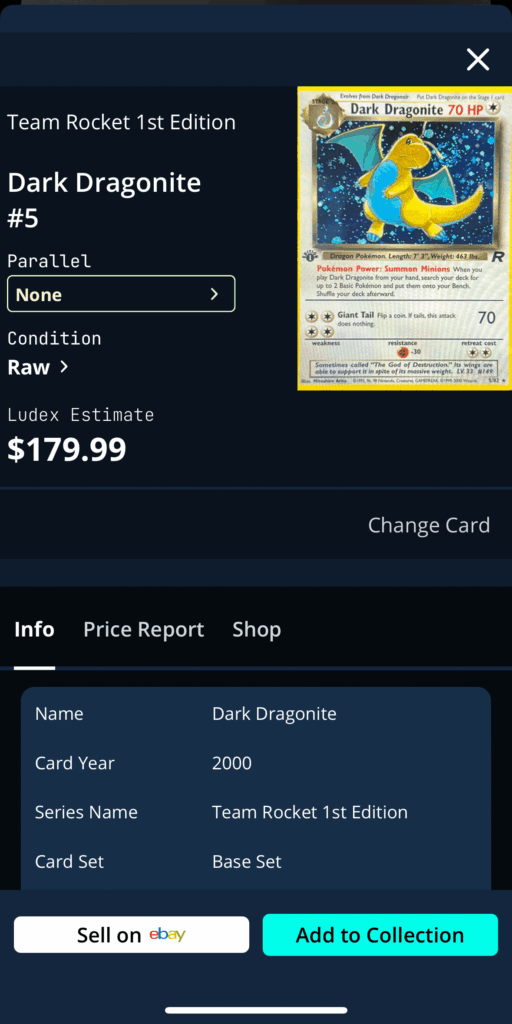 Top Three Pokémon Cards: Team Rocket 5 Team Rocket Dark Dragonite
