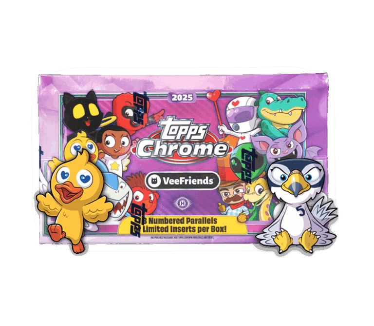 Artletics x Ludex VeeFriends Topps Chrome Hobby Box Giveaway | LUDEX