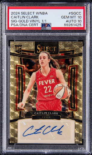 cailtin clark gold select vynl