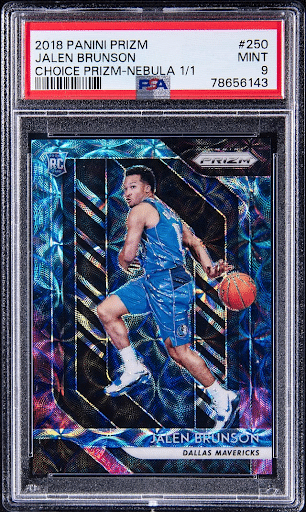 jalen brunson top sold card