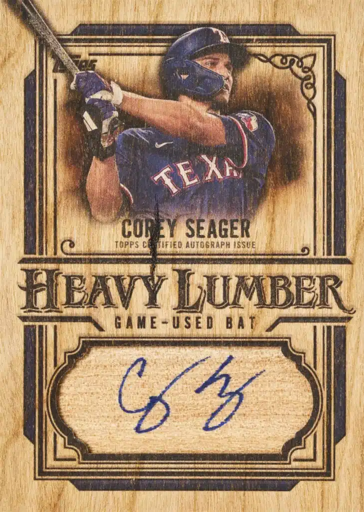The Best Cards to Look Out for in 2025 Topps Series 2 Baseball 10 2025 Topps Series 2 Heavy Lumber Autograph Corey Seager