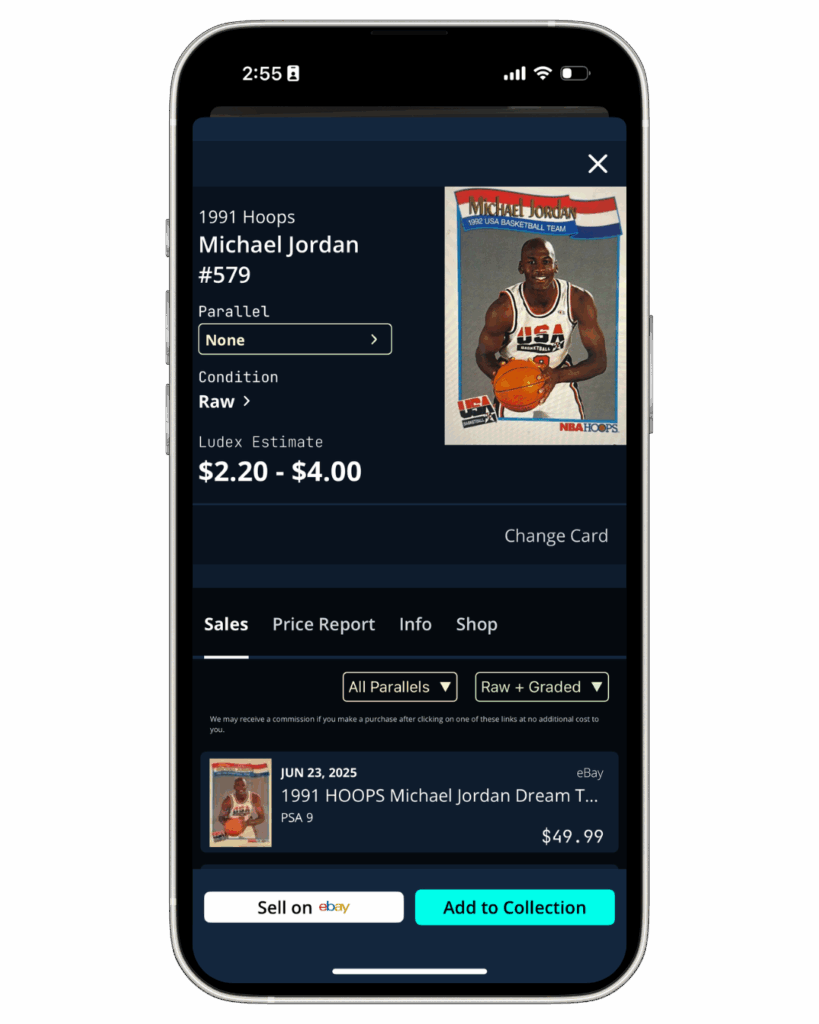 1991 Hoops #579 Michael Jordan card