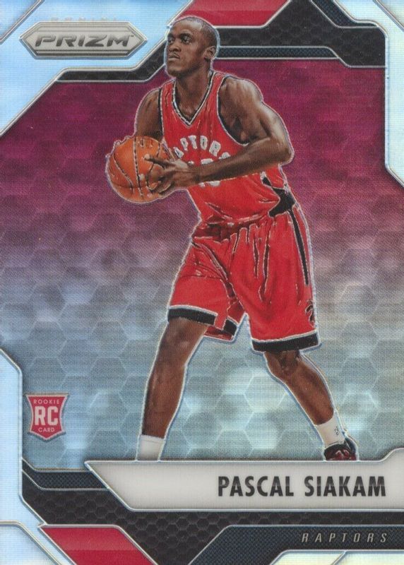 Pascal Siakam 2016 Panini Silver Prizm card