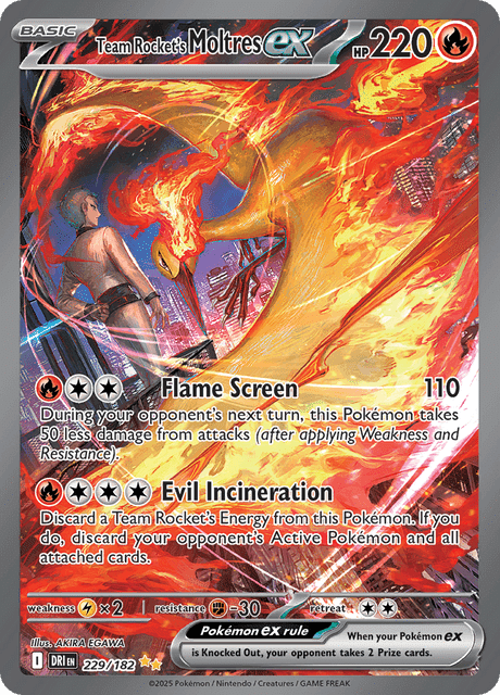 Team Rocket's Moltres #229