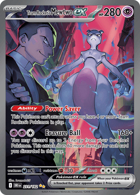 Team Rocket's Mewtwo ex #231