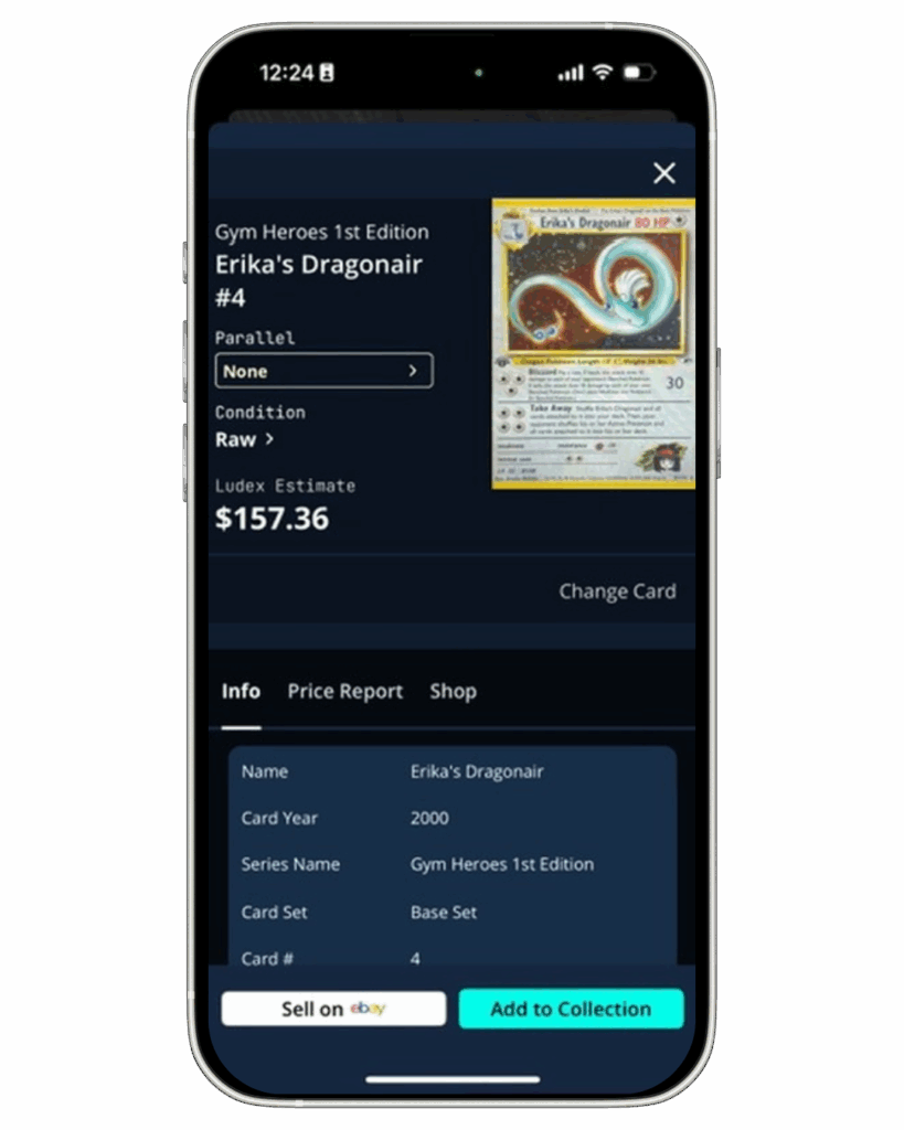 Gym Heroes 1st Edition Erika's Dragonair