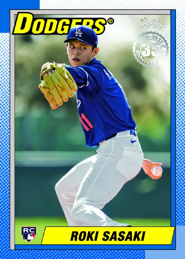 The Best Cards to Look Out for in 2025 Topps Series 2 Baseball 3 Roki Sasaki Topps Series 2 Insert Card