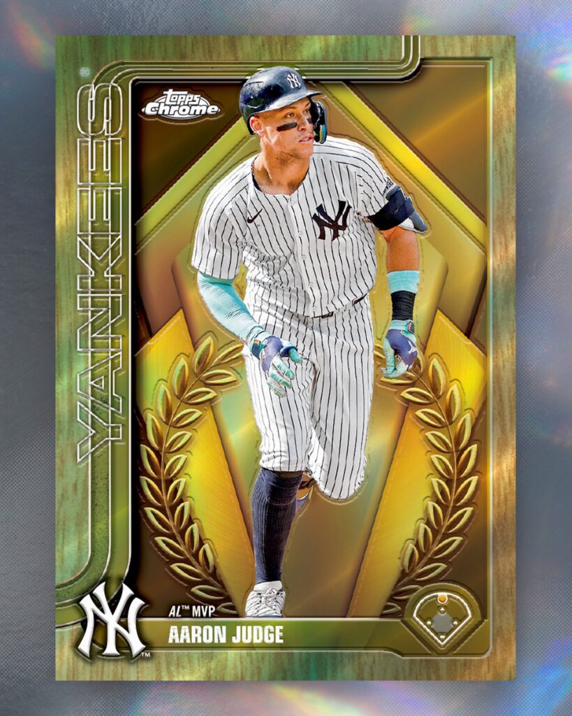 2025 Topps Chrome Aaron Judge Award Winners /24