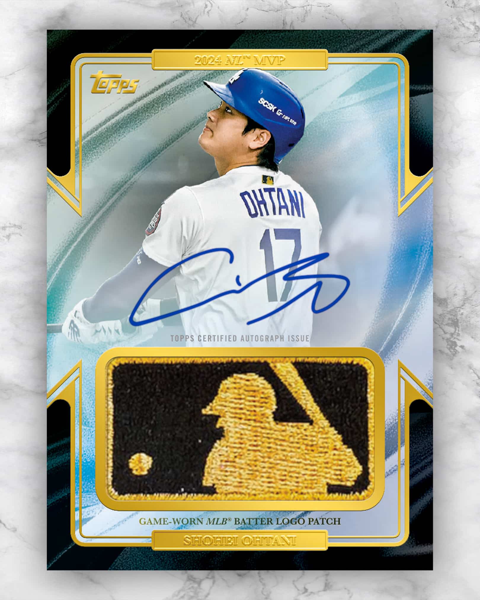 2025 Topps Chrome Baseball Shohei Ohtani Gold Logoman Autograph 1/1