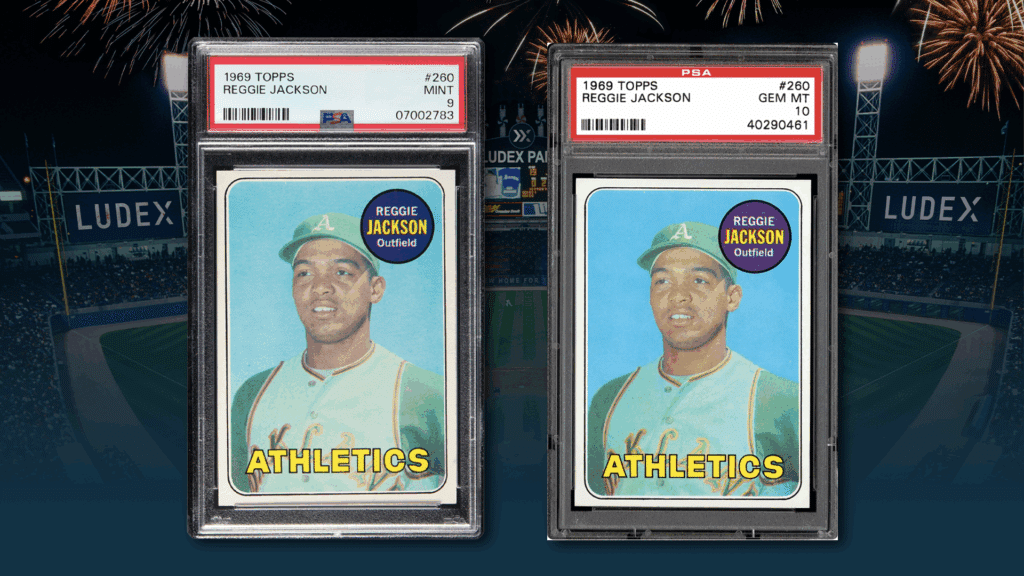 1969 Topps PSA Graded Reggie Jackson