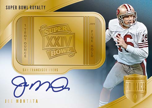 2021 Panini Eminence Football Super Bowl Royalty