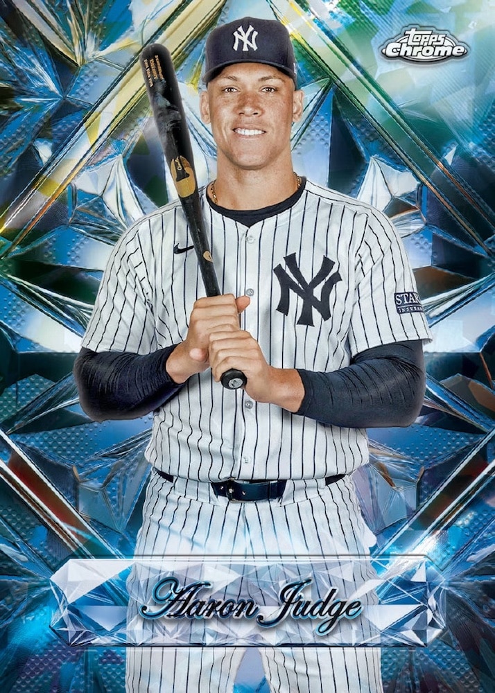 2025 Topps Chrome Sapphire Baseball Sapphire Selections Aaron Judge Ssp
