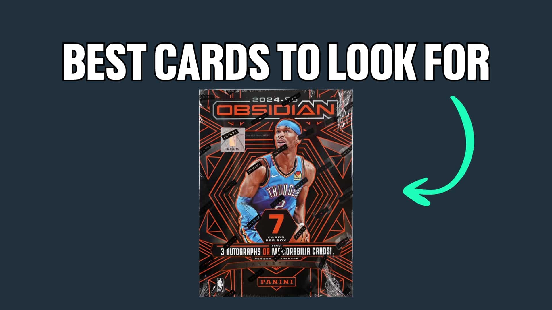 The Best Cards To Look For In 2024 Panini Obsidian Basketball Blog Cover Image