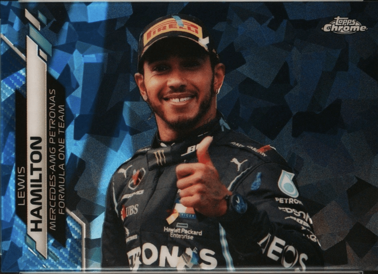 2020 Topps Chrome Sapphire F1 Lewis Hamilton F1 Racers
