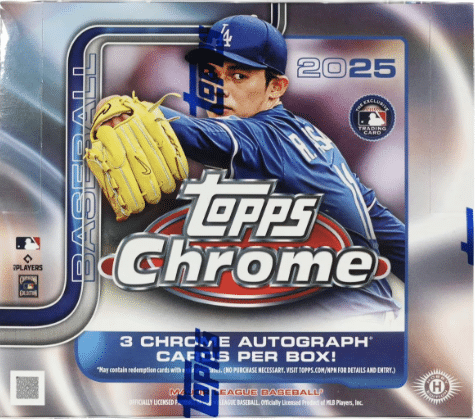 2025 Topps Chrome Jumbo Baseball