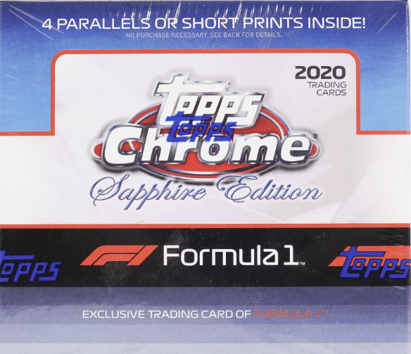2020 Topps Chrome Sapphire F1 Hobby Box