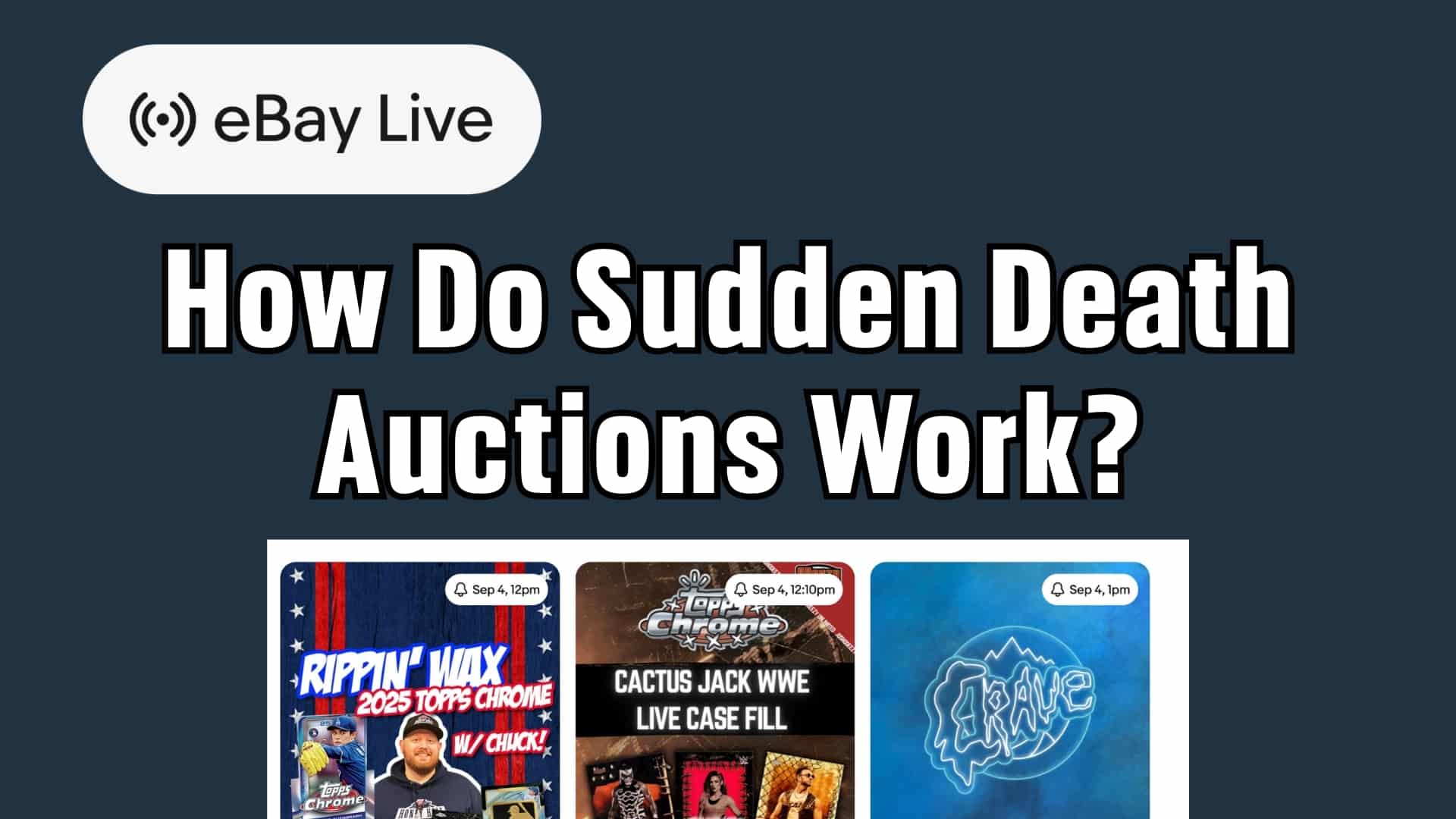 eBay Live How Do Sudden Death Auctions Work Blog Cover
