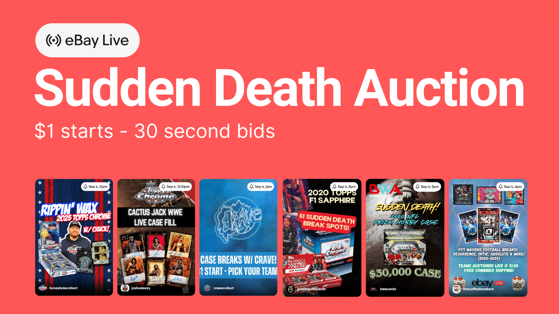 Ebay Live Sudden Death Thumbnail
