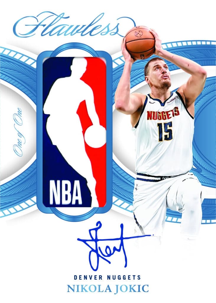 2024 25 Panini Flawless Basketball Logoman Autographs Nikola Jokic