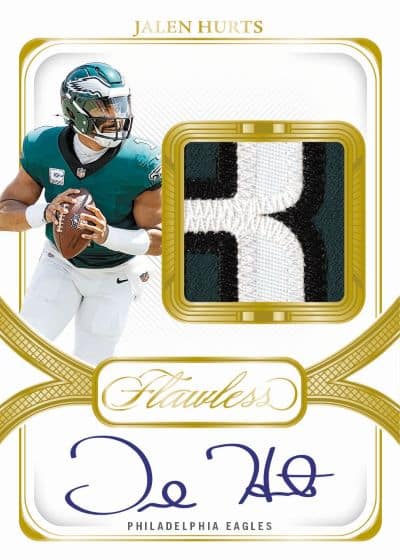 2024 Panini Flawless Distinguished Patch Auto Jalen Hurts
