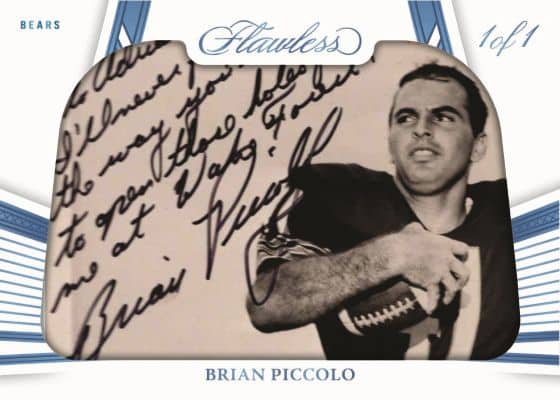 2024 Panini Flawless Plawless Cuts Brian Piccolo