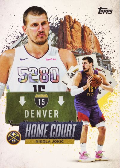 2025 26 Topps Base Home Court Nikola Jokic 1