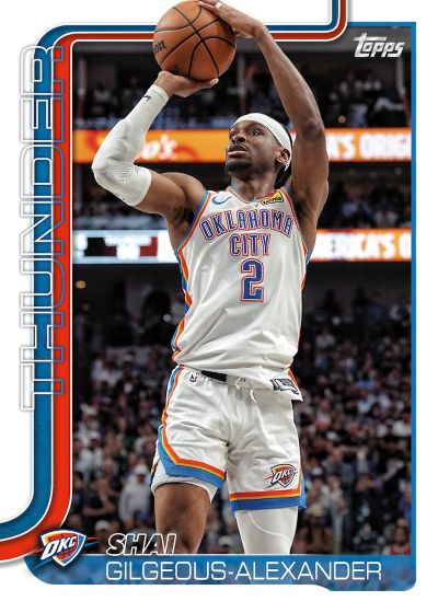 2025 26 Topps Base Shai Gilgeous Alexander