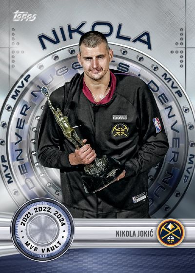 2025 26 Topps Mvp Vault Nikola Jokic