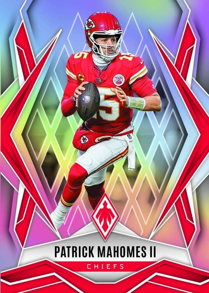 2025 Panini Phoenix Football Base Silver Patrick Mahomes