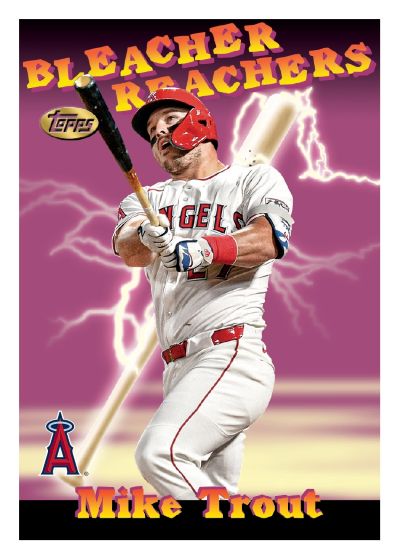 2025 Topps Bleacher Reachers Mike Trout 1