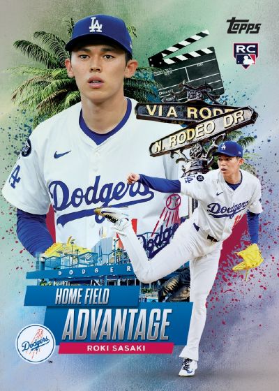 2025 Topps Update Home Field Advantage Roki Sasaki