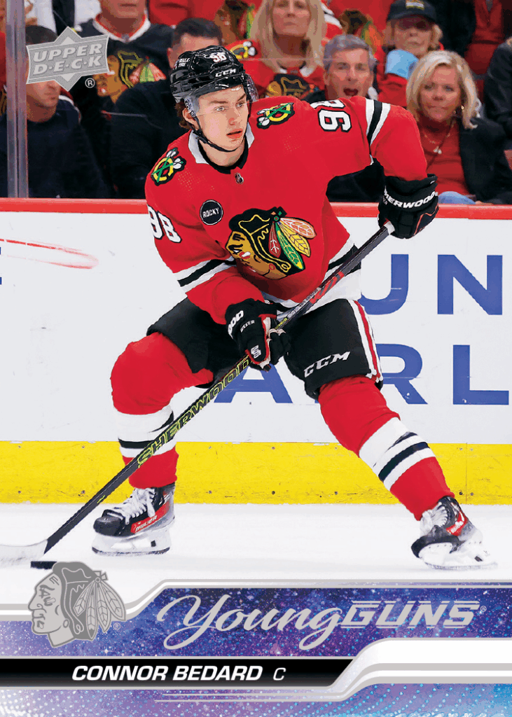 Conor Bedard Young Guns Upper Deck
