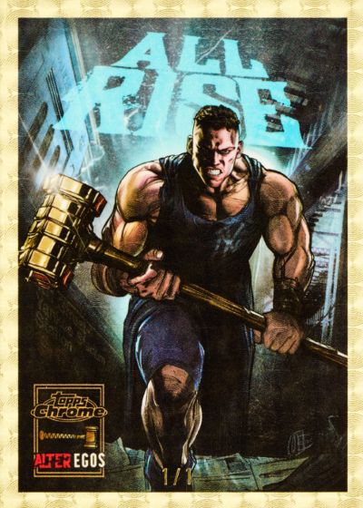 2025 Topps Chrome Update Alter Ego Aaron Judge