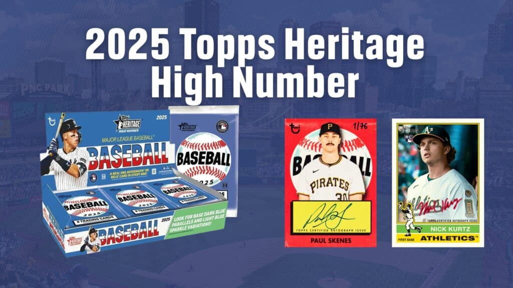 2025 Topps Heritage High Number Blog Cover