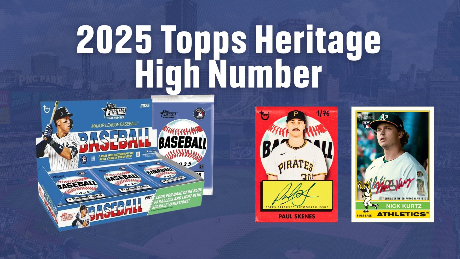 2025 Topps Heritage High Number Blog Cover