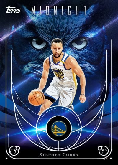 2025 26 Topps Midnight Midnight Night Owls Stephen Curry