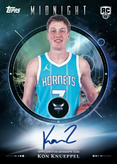 2025 26 Topps Midnight Midnight Oil Marks Kon Knueppel