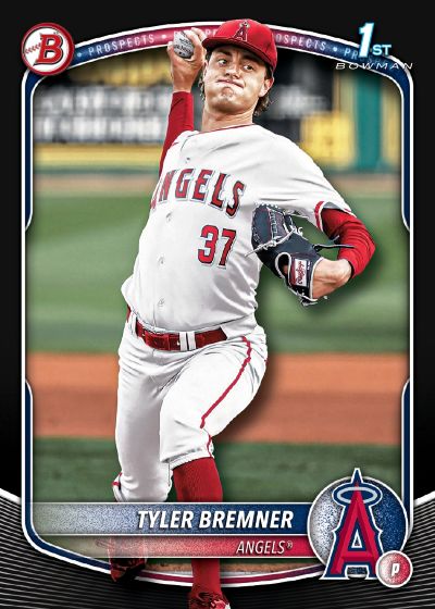 2025 Bowman Draft Base Black Tyler Bremner