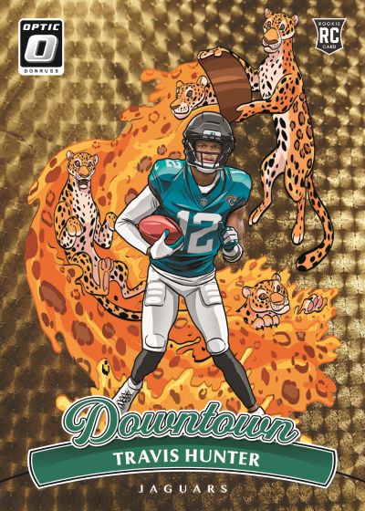 2025 Donruss Optic Downtown Travis Hunter