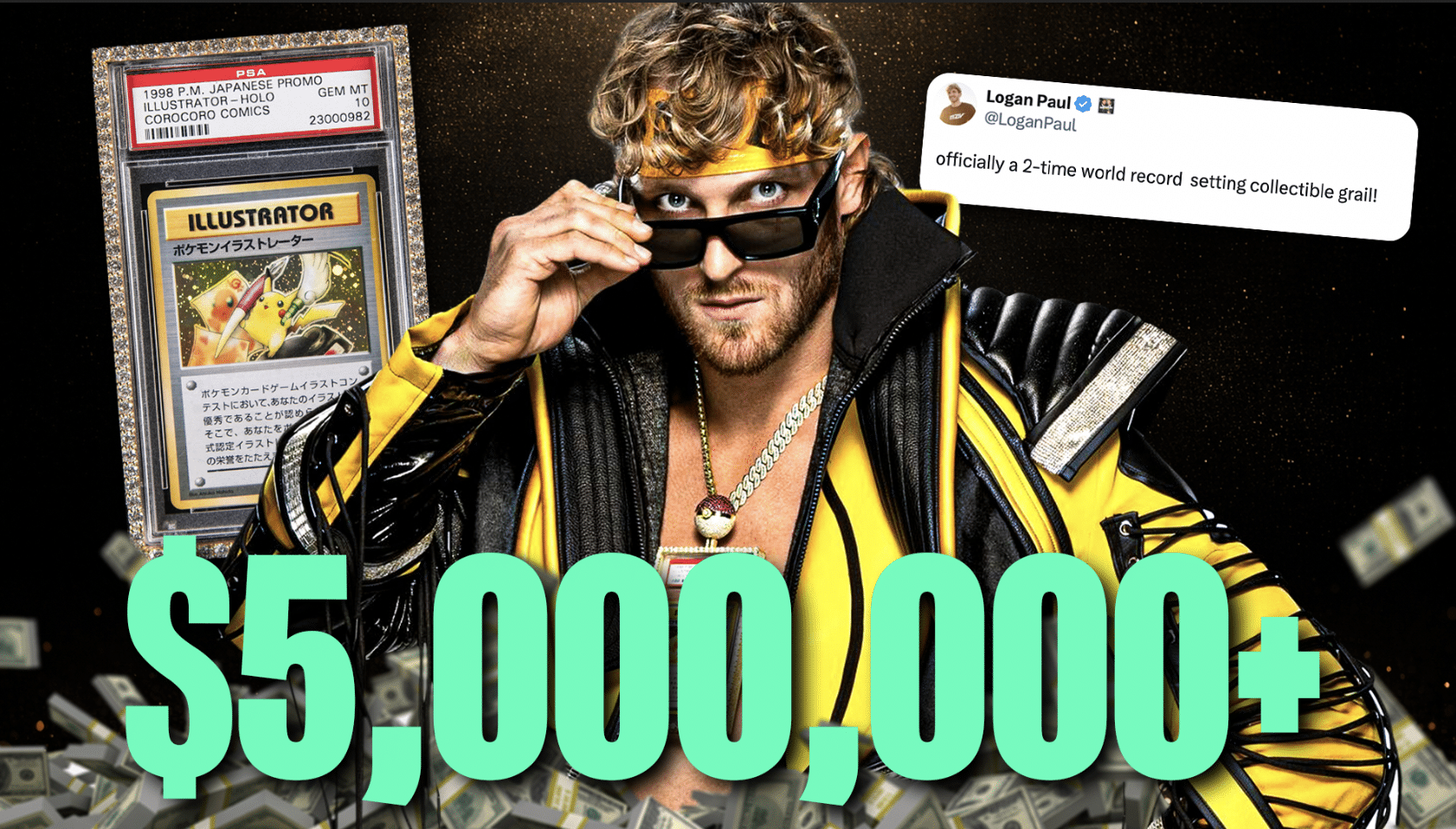 Logan Paul Pikachu Illustrator Card PSA 10 Blog Cover