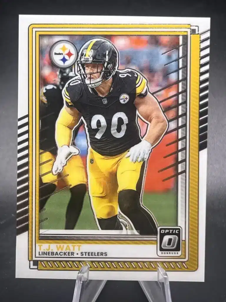 2025 Donruss Optic T.J. Watt Base Card