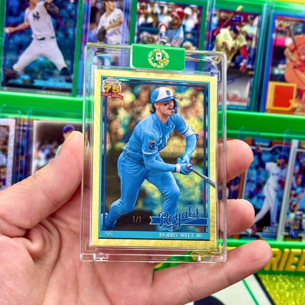 1991 Topps Insert Bobby Witt Jr 1:1