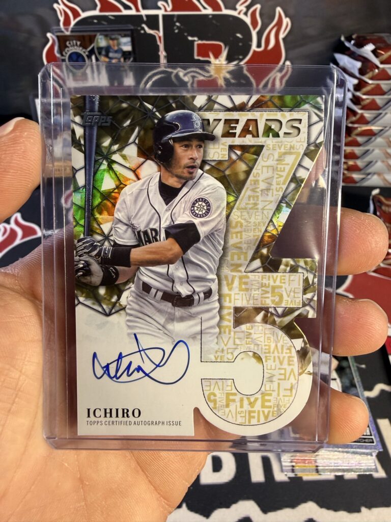 2026 Topps Series 1 75 Years Die Cut Auto Ichiro